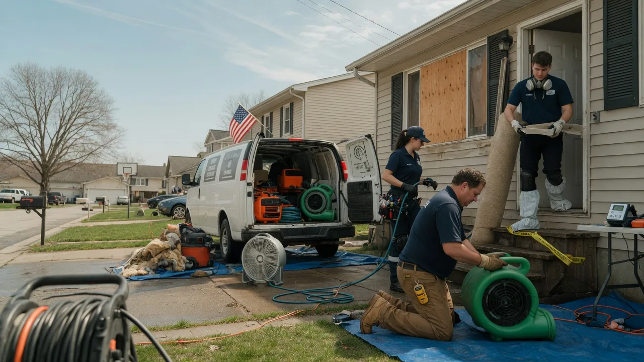Water Damage Restoration in Belle Rive, IL near me